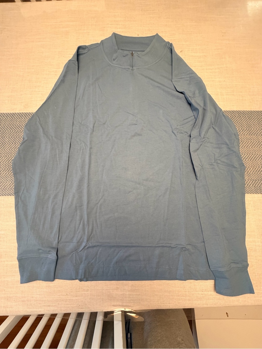 Men's Municipal Enduro Stretch Half Zip Pullover - Slate Blue